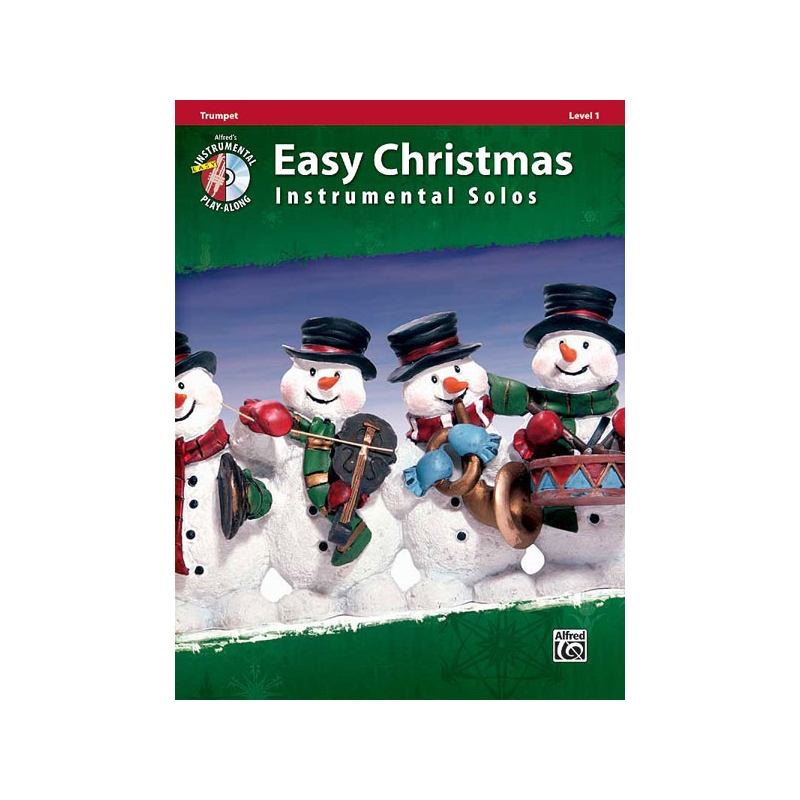 Easy Christmas Instrumental Solos, Level 1-Trumpet