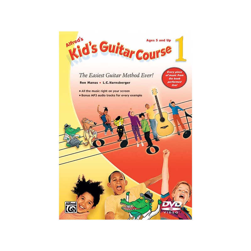 Manus & Harnsberger - Alfred's Kid's Guitar Course 1