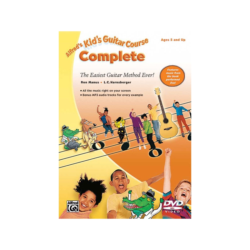 Manus & Harnsberger - Alfred's Kid's Guitar Course Complete