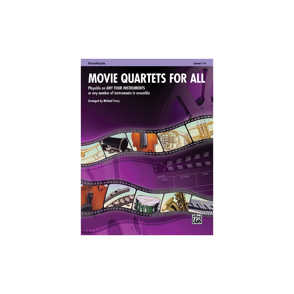 Movie Quartets for All - Flute/Piccolo