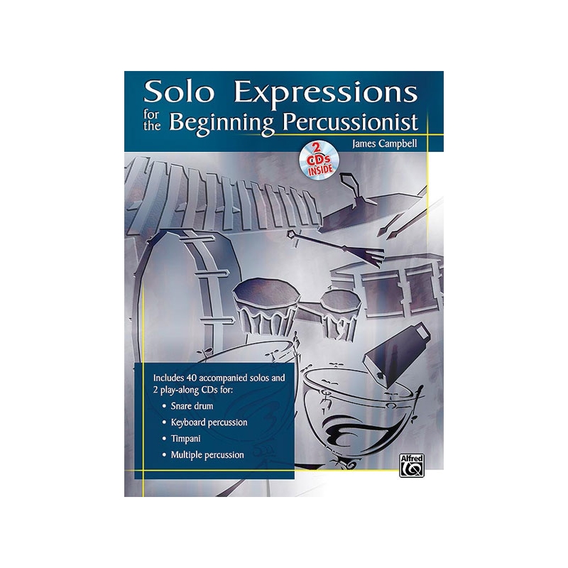 Campbell, James - Solo Expressions for the Beginning Percussionist