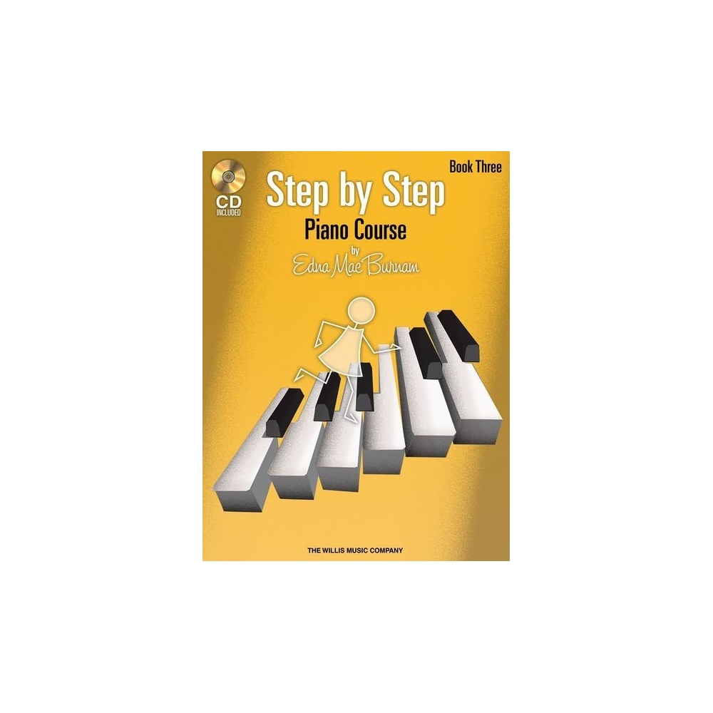 Step by Step Piano Course - Book 3 with CD