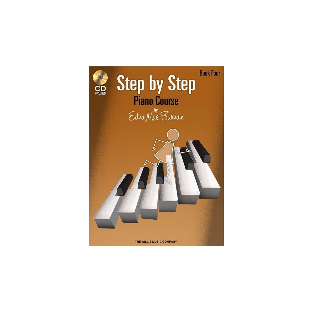 Step by Step Piano Course - Book 4 with CD