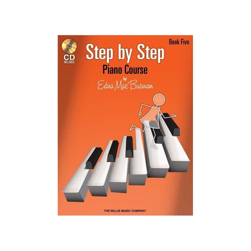 Step by Step Piano Course - Book 5 (Bk/Audio)
