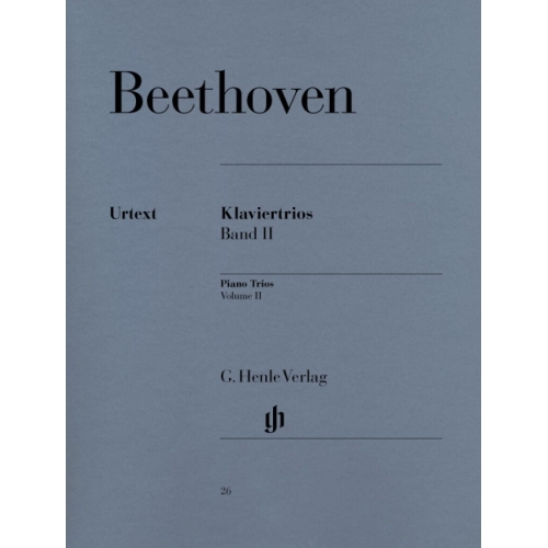 Beethoven, L.v - Piano Trios Volume 2