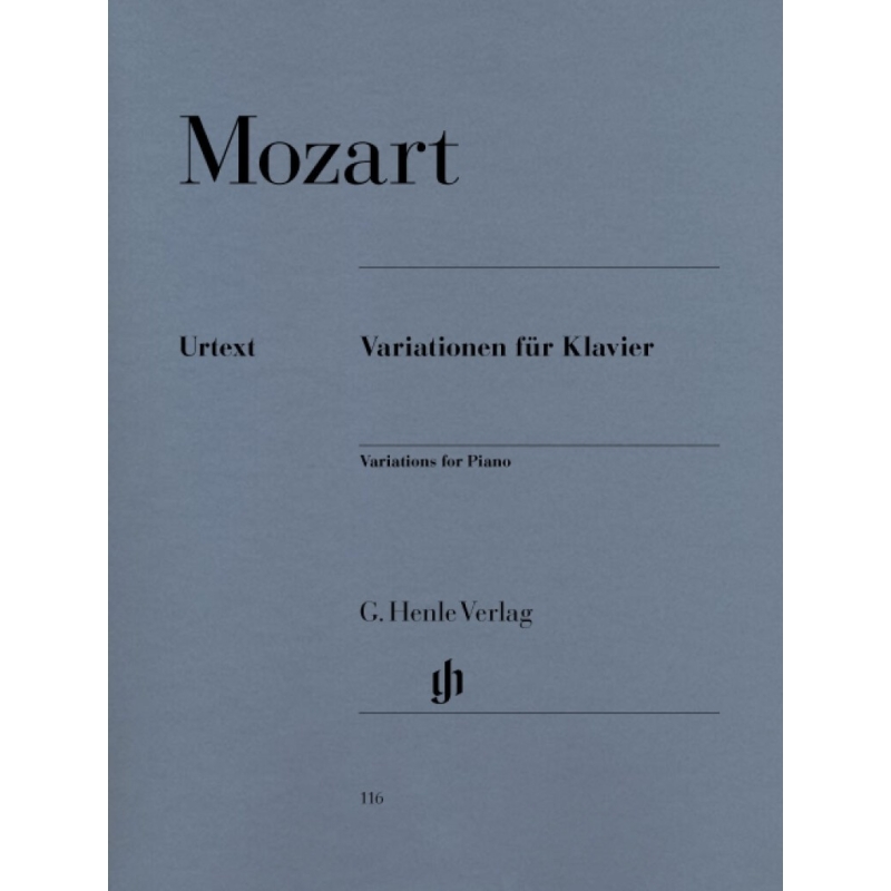 Mozart, Wolfgang Amadeus - Piano Variations 