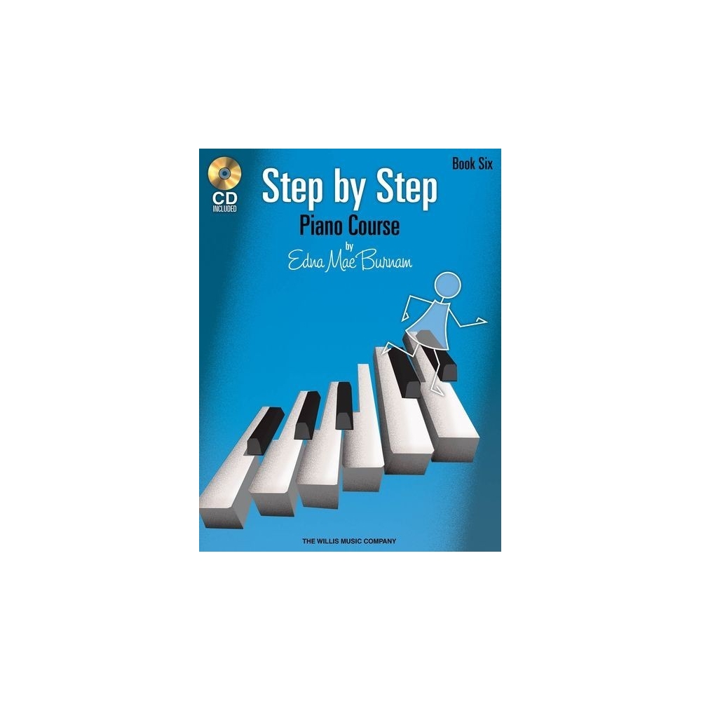 Step by Step Piano Course - Book 6 with CD