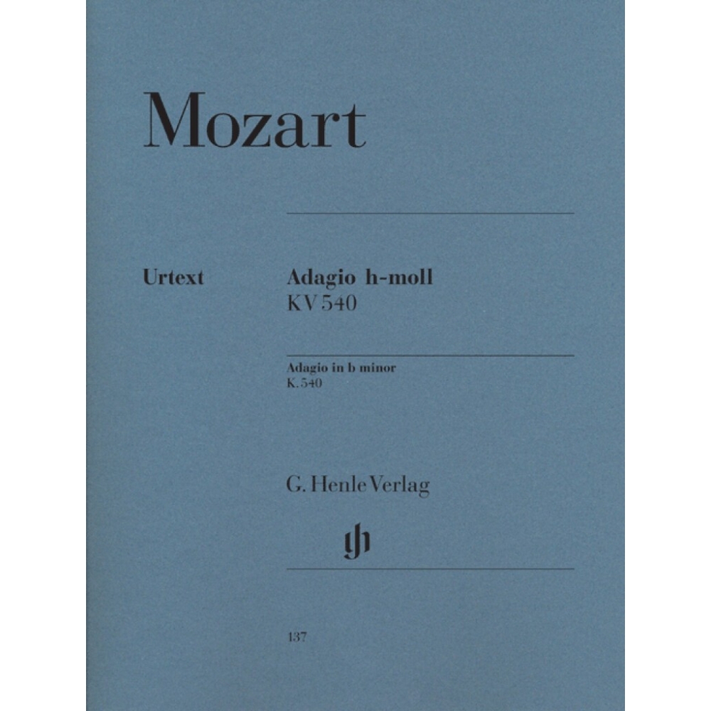Mozart, Wolfgang Amadeus - Adagio b minor KV 540 