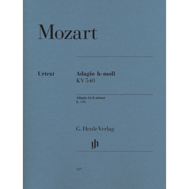Mozart, Wolfgang Amadeus - Adagio b minor KV 540 