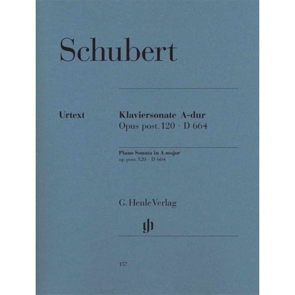Schubert, Franz - Piano Sonata in A major op. post. 120 D 664