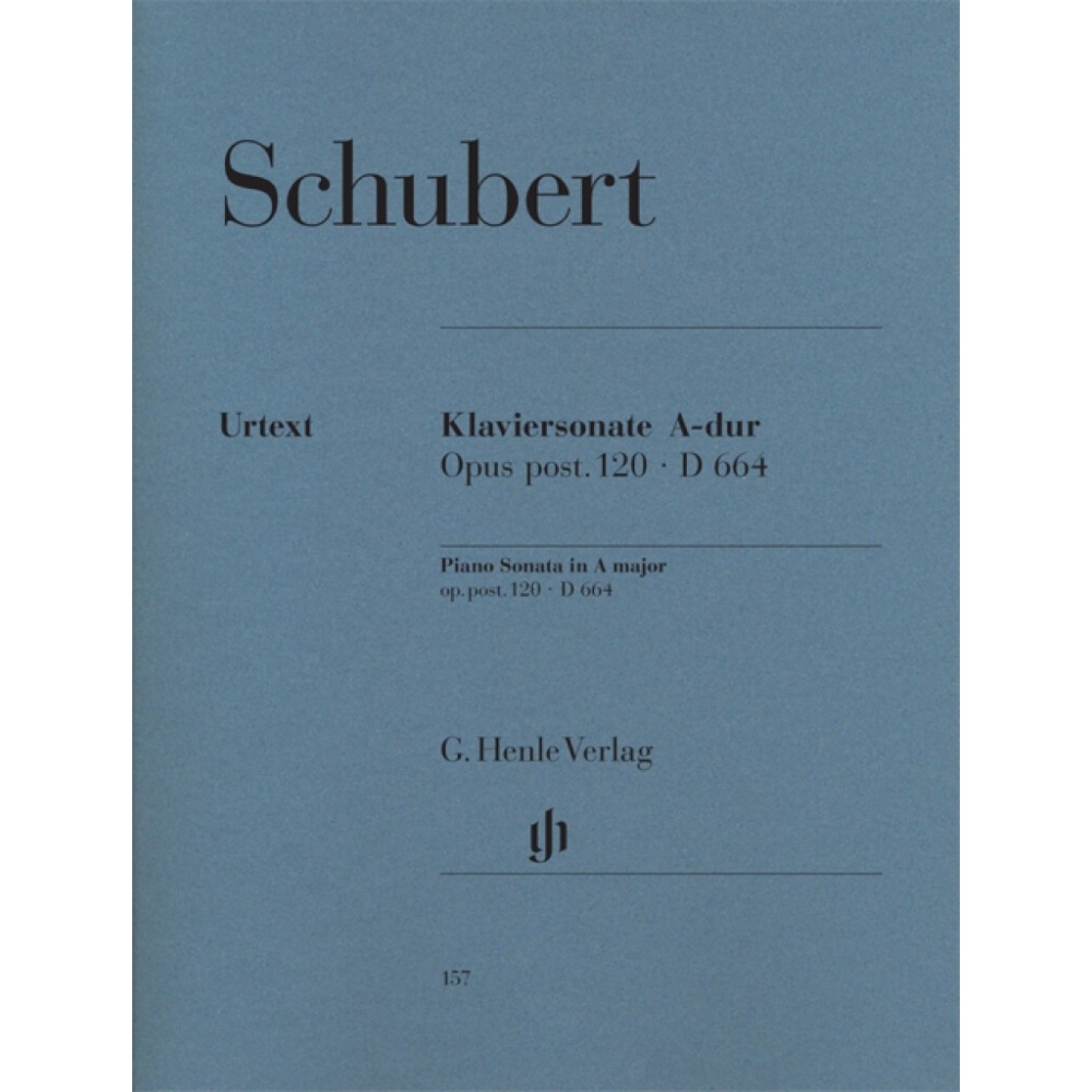 Schubert, Franz - Piano Sonata A major op. post. 120 D 664 