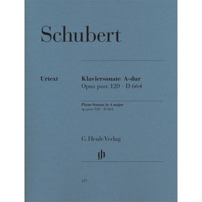 Schubert, Franz - Piano Sonata A major op. post. 120 D 664 