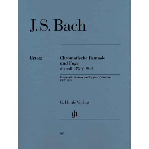 Bach, J.S - Chromatic Fantasy and Fugue d minor BWV 903 and 903a