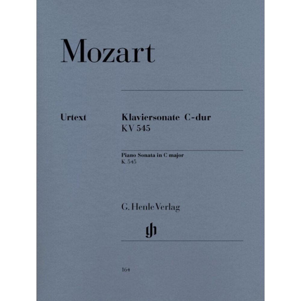 Mozart, Wolfgang Amadeus - Piano Sonata [Facile] C major KV 545 