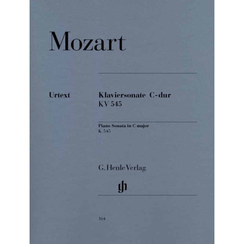 Mozart, Wolfgang Amadeus - Piano Sonata [Facile] C major KV 545 