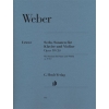 Weber, Carl Maria von - 6 Sonatas for Piano and Violin op. 10 (b)