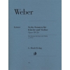 Weber, Carl Maria von - 6 Sonatas for Piano and Violin op. 10 (b) 