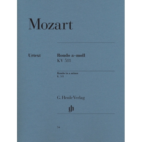Mozart, Wolfgang Amadeus - Rondo a minor KV 511 