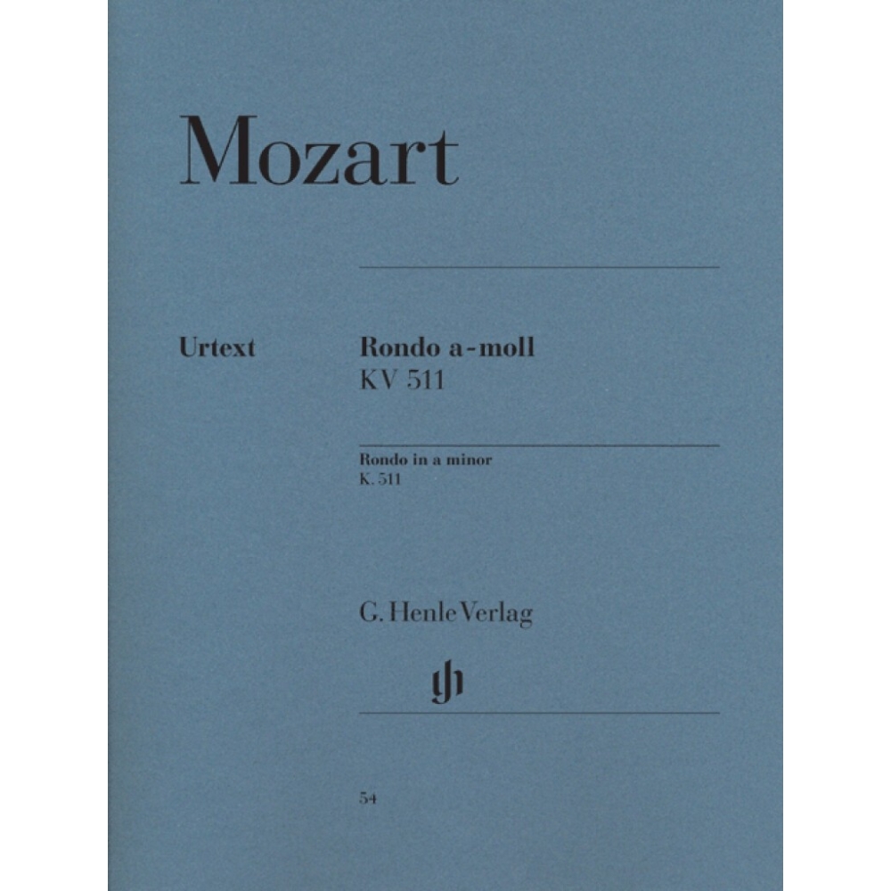 Mozart, Wolfgang Amadeus - Rondo a minor KV 511 