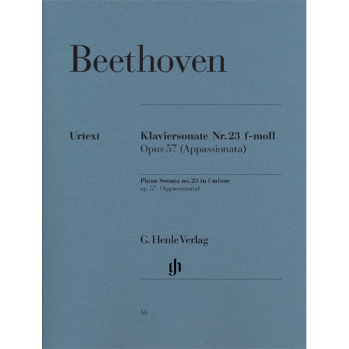 Beethoven, L.v - Piano Sonata no. 23 in f minor op. 57 (Appassionata)
