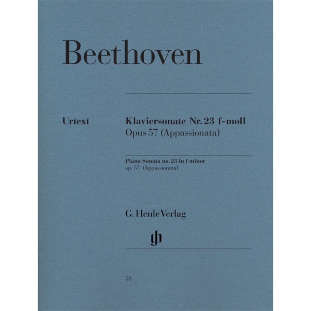 Beethoven, Ludwig van - Piano Sonata f minor [Appassionata] op. 57 