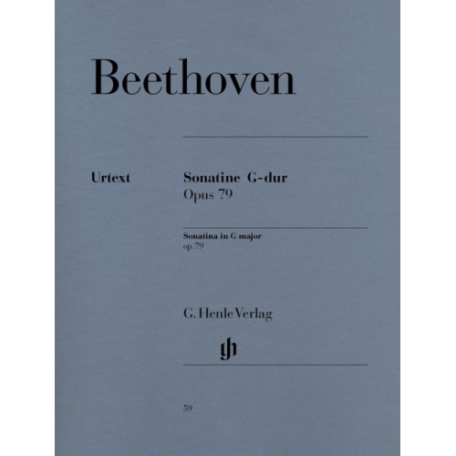 Beethoven, L.v - Piano Sonata in G major no. 25 op. 79