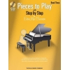 Burnam, Edna-Mae - Pieces to Play - Book 3 with CD