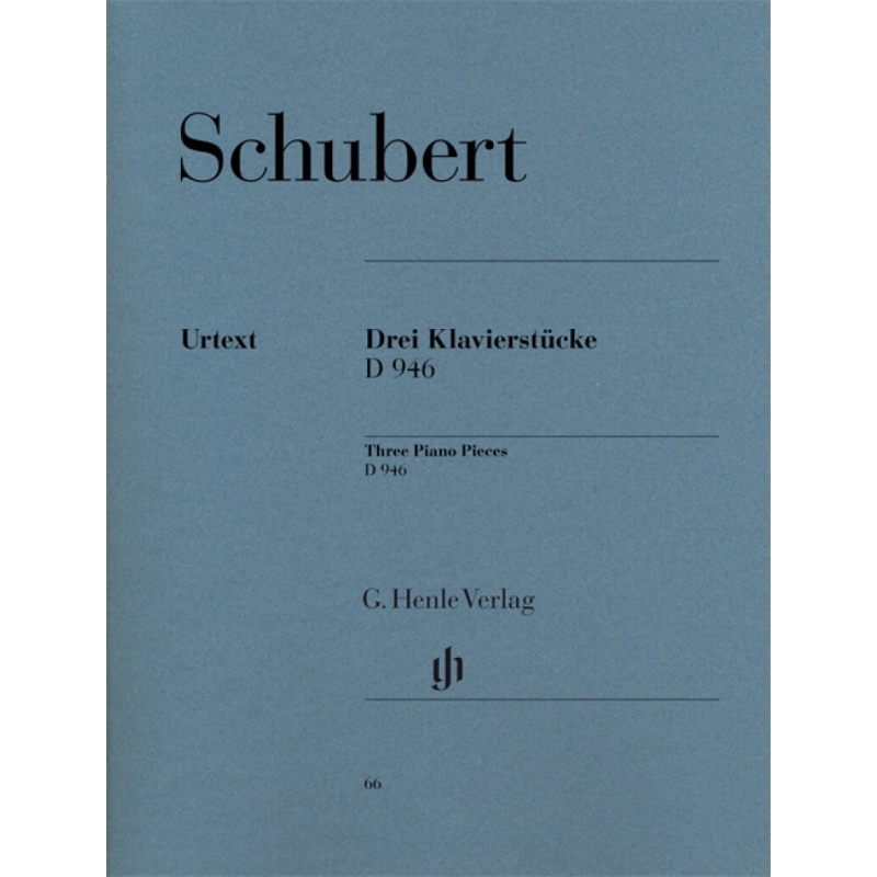Schubert, Franz - Three Piano Pieces D 946
