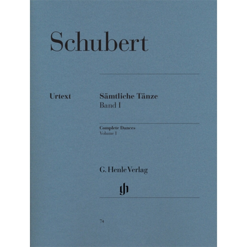 Schubert, Franz - Complete Dances Volume 1