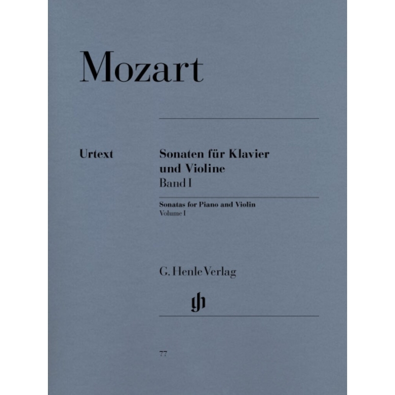 Mozart, W.A - Sonatas for Piano and Violin Volume 1