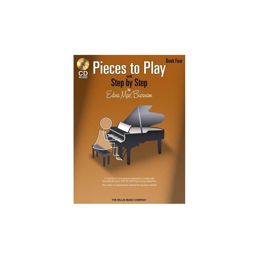 Burnam, Edna-Mae - Pieces to Play - Book 4 with CD