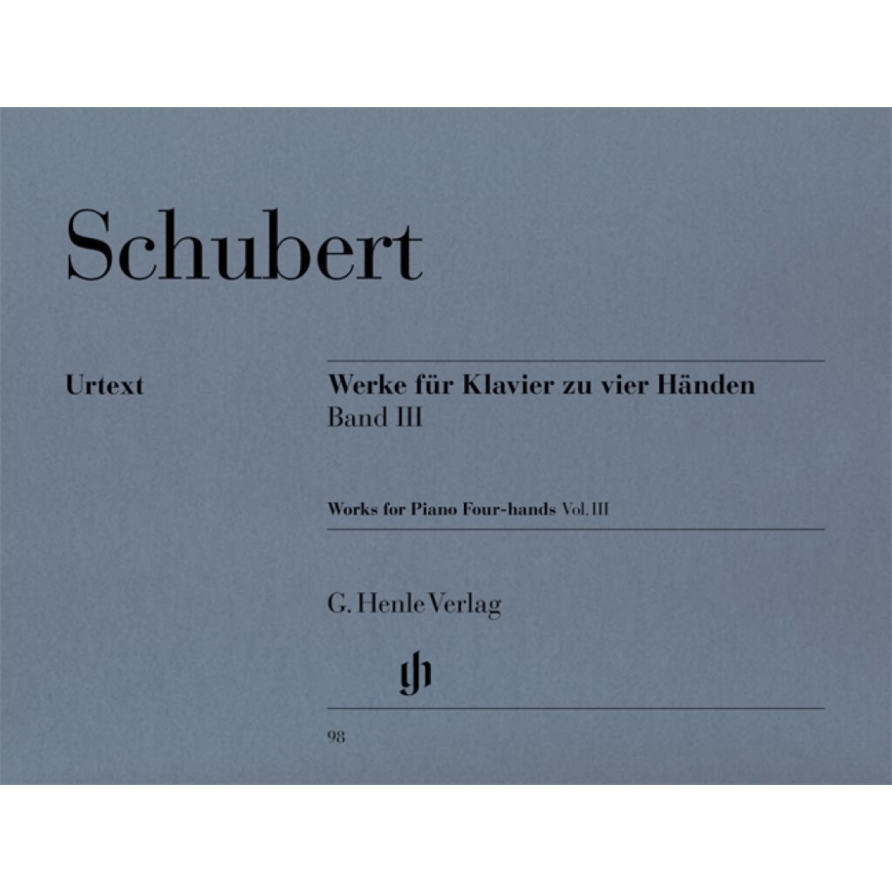 Schubert, Franz - Works for Piano Four-hands Volume 3