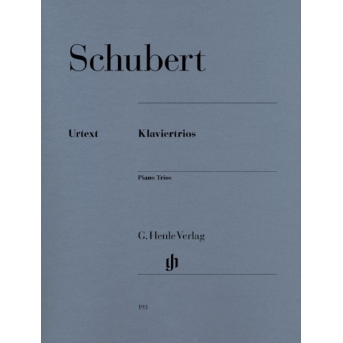 Schubert, Franz - Piano Trios