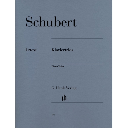 Schubert, Franz - Piano Trios 