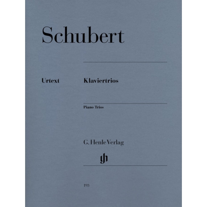 Schubert, Franz - Piano Trios