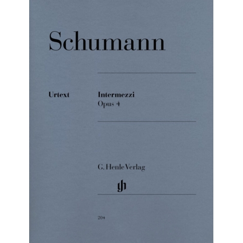 Schumann, Robert - Intermezzi op. 4