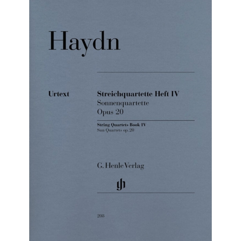 Haydn, Joseph - String Quartets [Sun Quartets] op. 20 Vol. 4