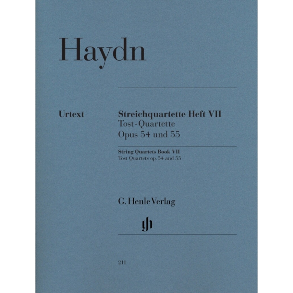 Haydn, Joseph - String Quartets Vol VII (Tost) op. 54 & 55 Book VII
