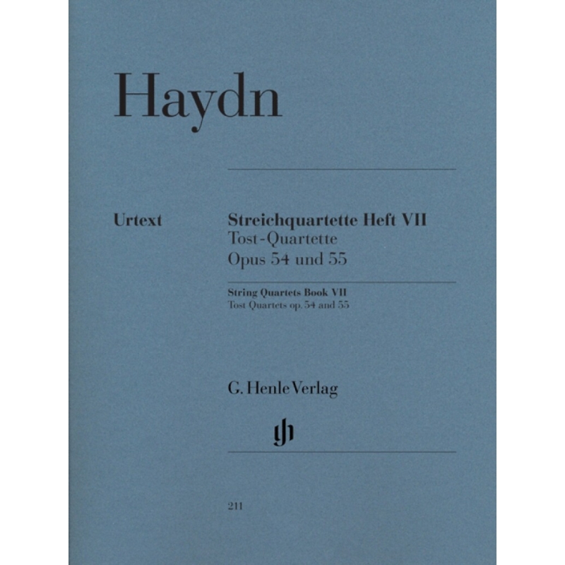Haydn, Joseph - String Quartets Vol VII (Tost) op. 54 & 55 Book VII
