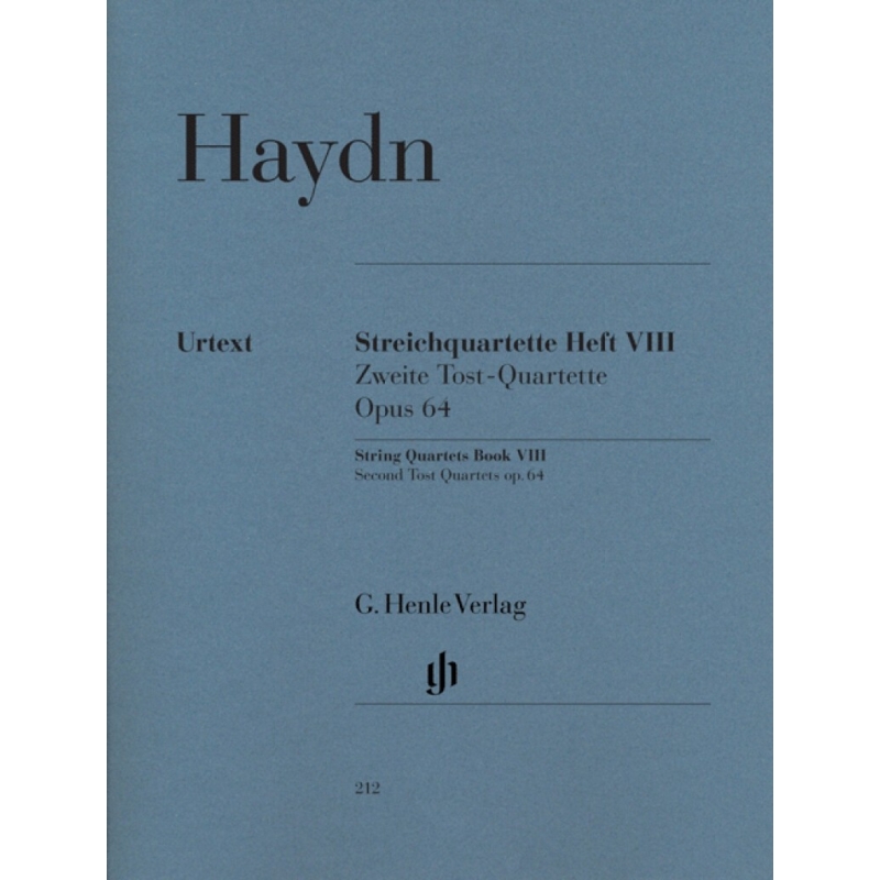 Haydn, Joseph - String Quartets [Second Tost Quartets] op. 64 Vol. 8
