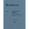 Beethoven, L.v - Piano Quintet E flat major op. 16 (Version for Wind Instruments) for Piano, Oboe, Clarinet, Horn and Bassoon