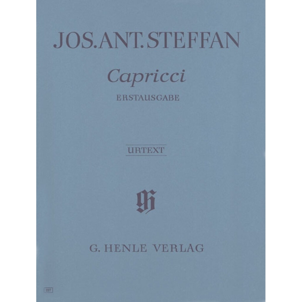 Steffan, Joseph Anton - 5 Capricci (First Edition) 