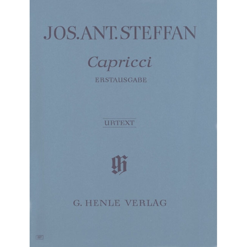 Steffan, Joseph Anton - 5 Capricci (First Edition) 