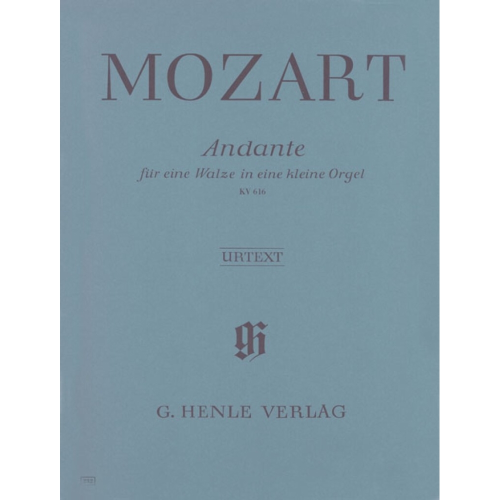Mozart, Wolfgang Amadeus - Andante F major for a Musical Clock KV 616 