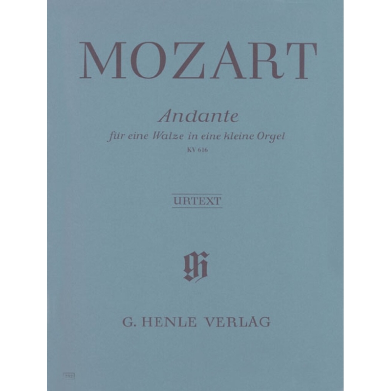 Mozart, Wolfgang Amadeus - Andante F major for a Musical Clock KV 616 