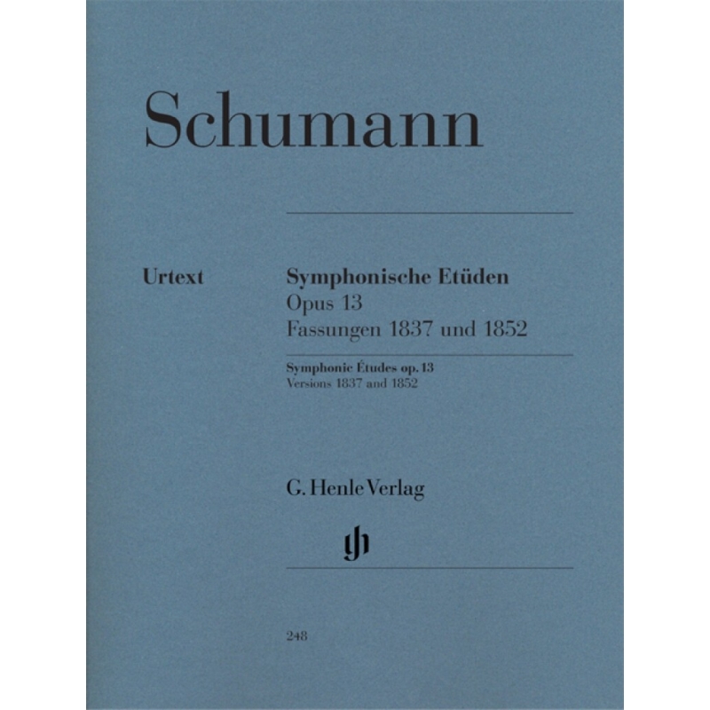 Schumann, Robert - Symphonic Etudes (early and late versions and 5 posthumous versions) op. 13 
