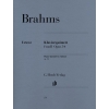 Brahms, Johannes - Piano Quintet f minor op. 34