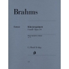 Brahms, Johannes - Piano Quintet f minor op. 34 