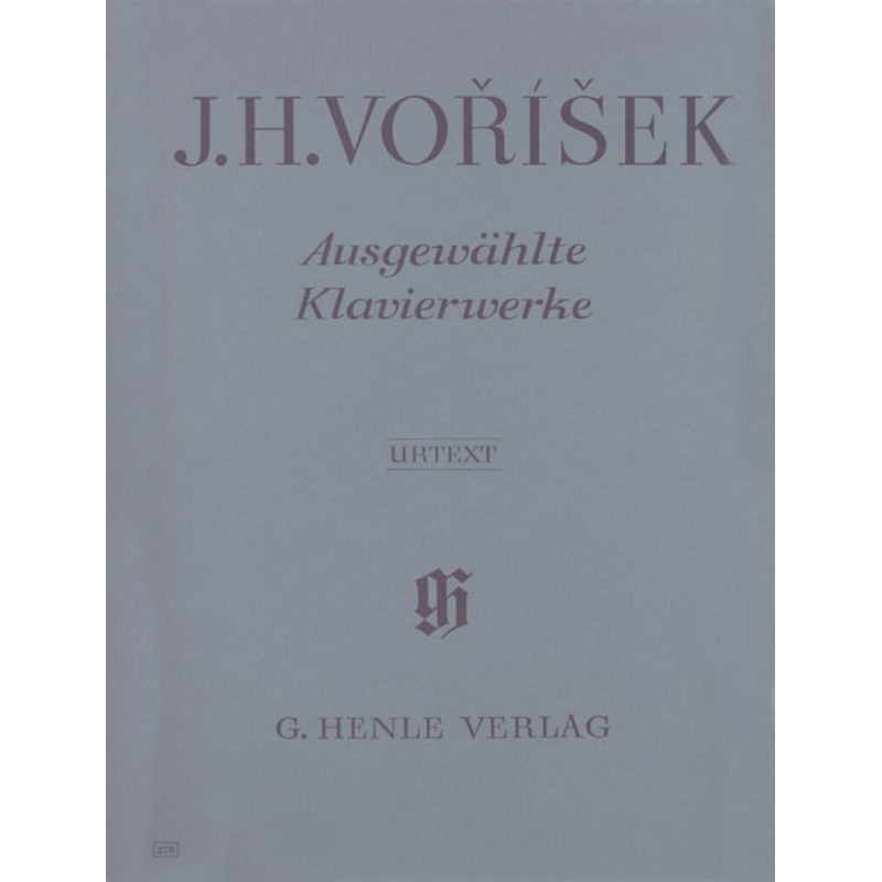 Vorisek, Jan Hugo - Selected Piano Works 