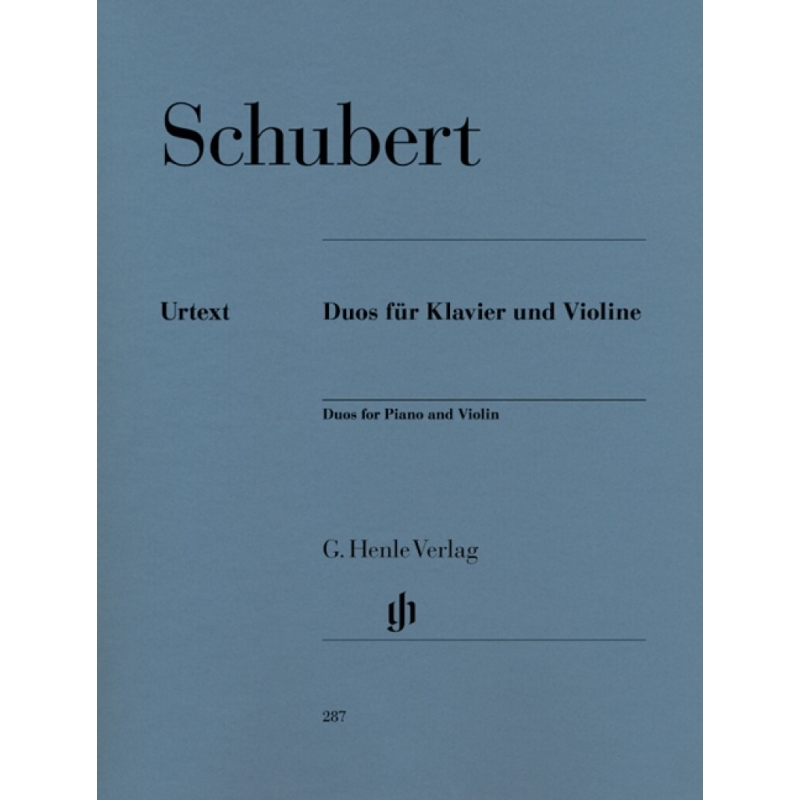 Schubert, Franz - Duos for Piano and Violin 